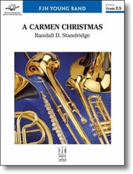 A Carmen Christmas Concert Band sheet music cover Thumbnail